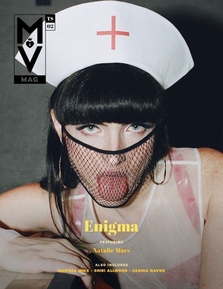 Natalie Mars on the Cover of MV 'Enigma'