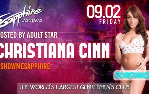 Christiana Cinn gets wet and wild in Cinn City this weekend.