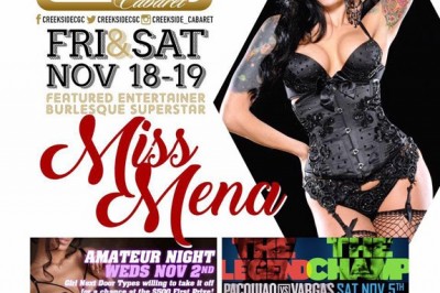 Miss Mena at Creekside Cabaret Gentlemen’s Club