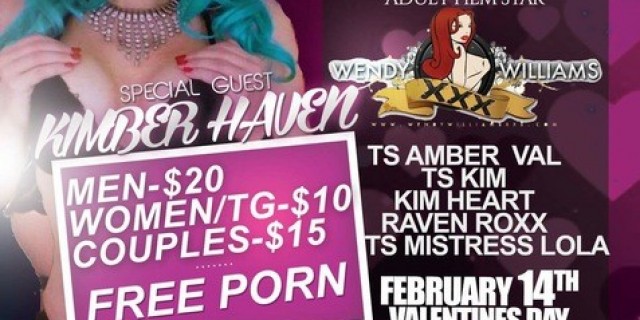 Spend Valentine’s Day with TS Star Kimber Haven 