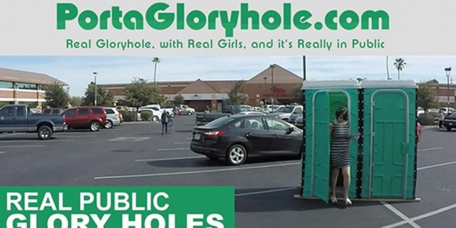 Porta Potty Gloryholes