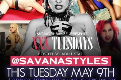 Savana Styles to Host XXX Tuesdays at Club Platinum in Atlanta, GA