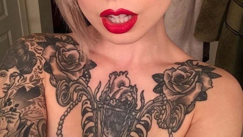 Can you recognize a porn-star by her tattoo?