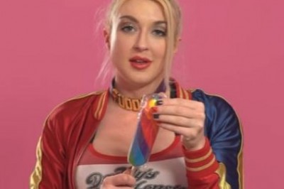 Porn Stars Taste Rainbow Penis Pops