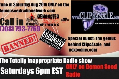 The Totally Inappropriate Radio Show Welcomes Clips4Sale Owner Neil 