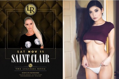 DJ Saint Clair & Adult Star Brenna Sparks Are Ready to Bring the Party to Legends Room