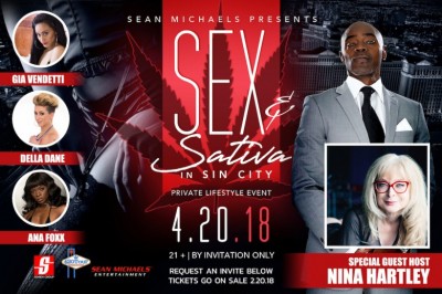 Della Dane Co-Hosting Sex & Sativa in Sin City