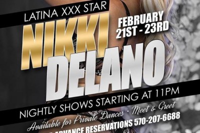 Nikki Delano Returns to Feature at Dream Girls’ Teasers in Wilkes Barre, Pennsylvania 