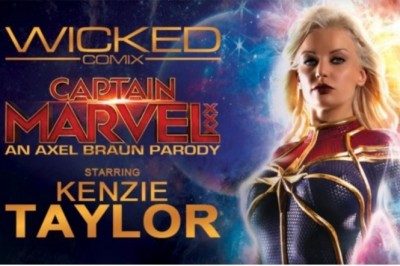 Wicked's 'Captain Marvel XXX: An Axel Braun Parody' Flies Into DVD Release