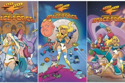 Stormy Daniels Takes Command in Comic Book 'Space Force'