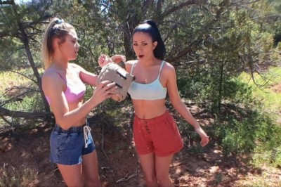 Hot Friends Alex Coal & Avery Cristy Go Camping in New Video 