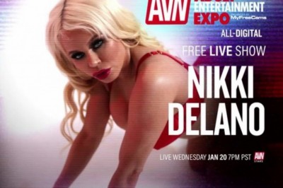 Nikki Delano Set to Do Live Show Wednesday During Virtual Edition of 2021 Adult Entertainment Expo (AEE)